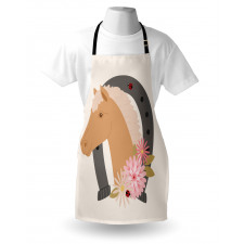 Floral Country Composition Apron
