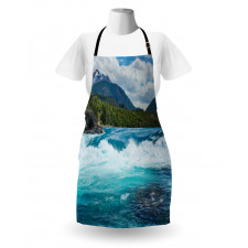 River Cloudy Mountain Apron