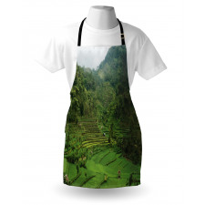 Rice Paddies Apron