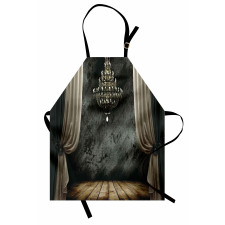 Dark Ball Room Chandelier Apron