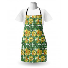 Narcissus Flowers Apron