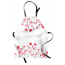 Herbs Blossoms Bridal Apron