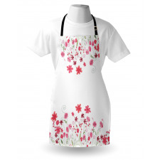 Herbs Blossoms Bridal Apron