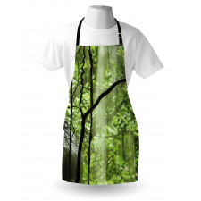 Jungle Waterfall Tree Apron