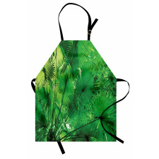 Exotic Jungle Plants Apron