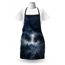 Stromy Sky over Mountains Apron