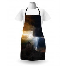 Dark Clouds Mountain Apron