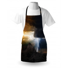 Dark Clouds Mountain Apron