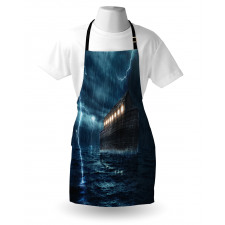 Old Wood Boat Dramatic Apron