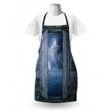 Thunder Bolt at Night Apron