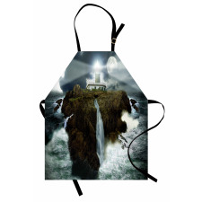 Rocks Stormy Sealife Apron