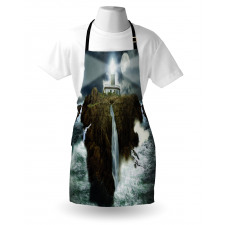 Rocks Stormy Sealife Apron