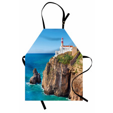 Cliff Rocks Sunny Day Apron