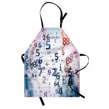 Digital Code Numbers Apron