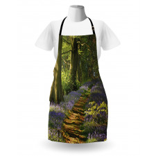 Path Between Bluebells Apron