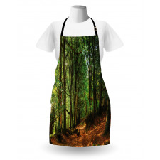 Woodland Pathway Scene Apron