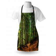 Woodland Pathway Scene Apron