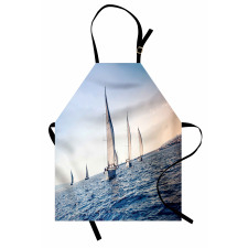 Racing Sport Sailboats Apron