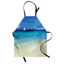 Exotic Seashore View Apron