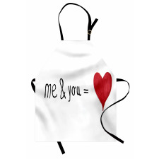 Words Affection Romance Apron