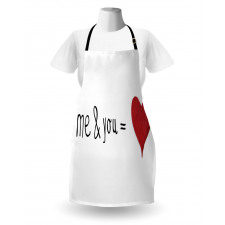 Words Affection Romance Apron