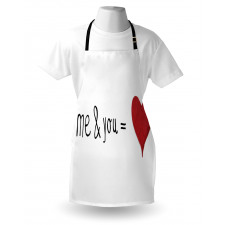 Words Affection Romance Apron