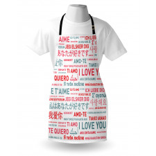 Emotional Messages Art Apron