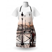 Music Accordionist Paris Apron