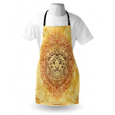 Lion Zodiac Astrology Apron