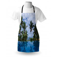 Infinity Pool Palm Apron