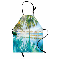 Palm Tree Hotel Pool Apron