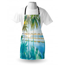 Palm Tree Hotel Pool Apron