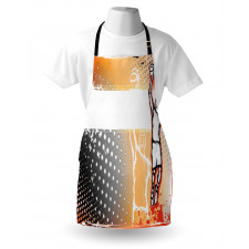 Basketball Doodle Art Apron