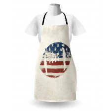 American Flag Football Apron