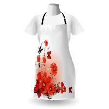 Cartoon Poppy Fresh Art Apron