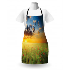 Sunset at Meadow Poppy Apron