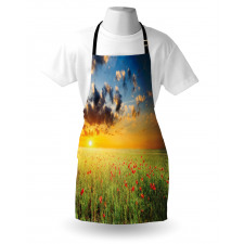 Sunset at Meadow Poppy Apron