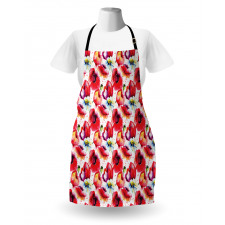 Watercolor Romance Art Apron