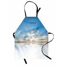 Blue Sky Freedom Clouds Apron