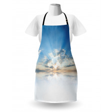 Blue Sky Freedom Clouds Apron