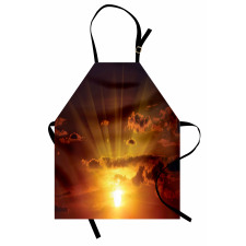 Burning Sunset Apron