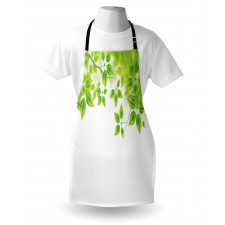 Leaves Spring Art Apron