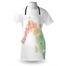 Flying Leaves Art Apron