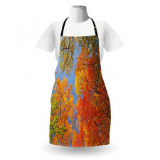Forest in Autumn Apron