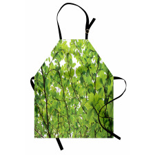 Summer Fresh Leaves Apron