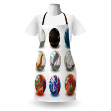 Marbles Bubble Artwork Apron