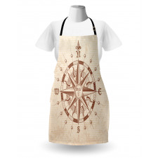 Vintage Compass Apron