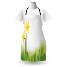 Daffodils with Grass Apron