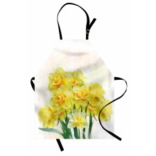 Paint of Daffodils Bouquet Apron