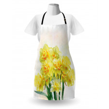 Paint of Daffodils Bouquet Apron